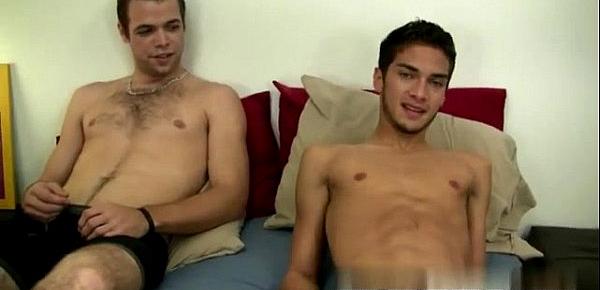  Extremely young well hung gay twinks Diesal knows exactly how to milk